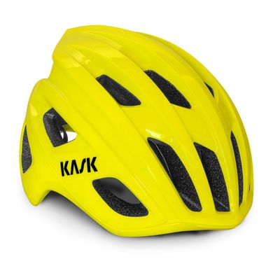 KASK Adult Road Bike Helmet Mojito Cubed WG11 Yellow Fluo [Size 56]