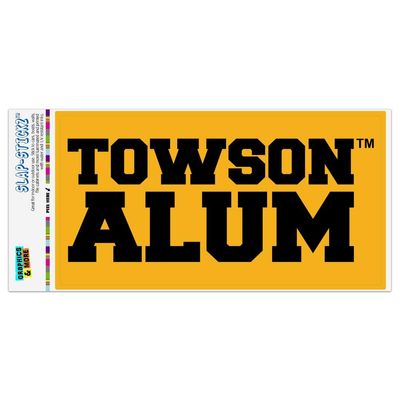 GRAPHICS & MORE Towson University Tigers Alumn Automotive Car Window Locker Bumper Sticker