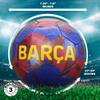 Icon Sports Officially Licensed FC Barcelona Soccer Ball - FCB93BL Navy Size 5 view 4