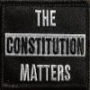 2"x3" The Constitution Matters Patch view 1