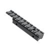 Sniper DV11 3/8" to 7/8" Dovetail to Picatinny Adapter Mount, Low Profile Dovetail to Picatinny Rail Adapter 11mm to 20mm Picatinny Rail Riser Mount (2pcs) view 2