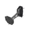 Skull Hooker Small/Medium Steel Powder-Coated Game Corner Shoulder Mount with Single 10-inch Swing Arm, Black view 3