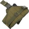Evike Airsoft - Matrix Drop Leg MOLLE Platform w/Holster and Pouch Set (Color: OD Green) view 2