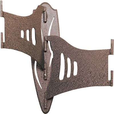 Skull Hooker Small/Medium Game Steel Powder-Coated Dual Shoulder Mount with 8-inch Swing Arm, Brown