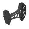 Skull Hooker Small/Medium Game Steel Powder-Coated Dual Shoulder Mount with 8-inch Swing Arm, Black view 1