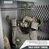 Savior Equipment Multi-Purpose Heavy Duty Hanger 2-Pack, 150 lbs Load Capacity High Impact Plastic for Tactical Vest Scuba Military Police Survival Gear Hanger view 4