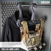 Savior Equipment Multi-Purpose Heavy Duty Hanger 2-Pack, 150 lbs Load Capacity High Impact Plastic for Tactical Vest Scuba Military Police Survival Gear Hanger view 3