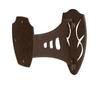 Skull Hooker Small/Medium Game Steel Powder-Coated Dual Shoulder Mount with 8-inch Swing Arm, Brown view 2