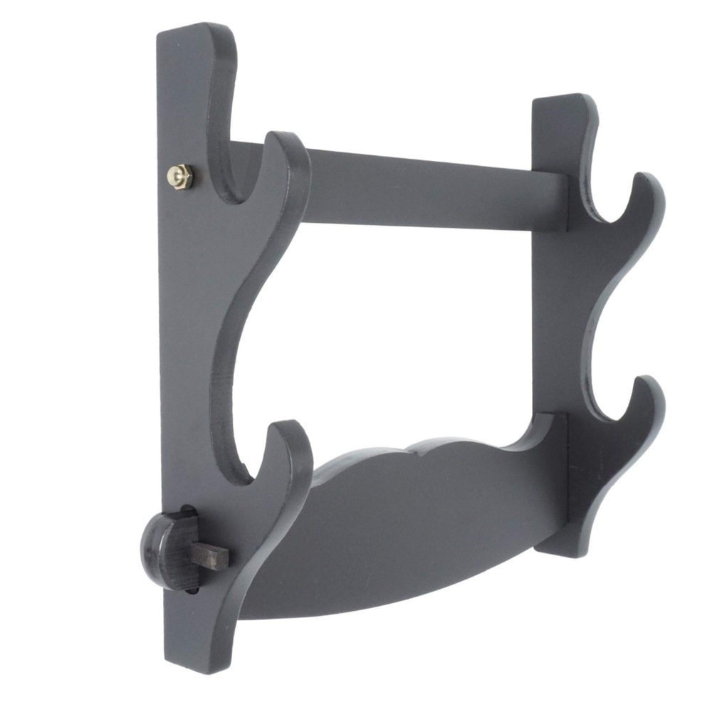 CXM WLONG 'ART Density Board Wall Mount Sword Katana Wood Made Bracket Samurai Sword Stand Hanger Support Holder2 Story