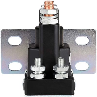 Viefow 14V Golf Cart Solenoid Replacement EZGO TXT Gas 4 Terminal Solenoid 1994-Up 27153-G01, 27153G01, 612813