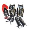 Nautical-Mart Medieval Roman King 300 Spartan Helmet W/Red Plume Halloween Muscle Armor Leg Or Arm Guard view 1