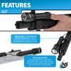 Nightstick LGL-160 1100-Lumen Full Size Rail-Mount Light Kit w/Tail Cap and Remote Pressure Switch view 4