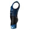 Sparx Men`s Triathlon Suit Trisuit Race Skinsuit Cycling Speed Suit Italian Fabric Swimskin (Blue_Camo_S) view 3