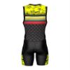 Sparx Men`s Triathlon Suit Trisuit Race Skinsuit Cycling Speed Suit Italian Fabric Swimskin (Pineapple_S) view 4