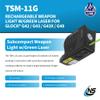 Nightstick TSM-11G 150- Lumen Rechargeable Tactical Light w/Green Laser Sight -IP-X4 Water-Resistant Handgun Lights for Glock G42, G43, G43X & G48 view 2