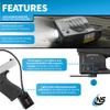 Nightstick TSM-11G 150- Lumen Rechargeable Tactical Light w/Green Laser Sight -IP-X4 Water-Resistant Handgun Lights for Glock G42, G43, G43X & G48 view 4