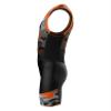 Sparx Men`s Triathlon Suit Trisuit Race Skinsuit Cycling Speed Suit Italian Fabric Swimskin (Orange_Camo_S) view 3