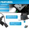 Nightstick TSM-13G 150-Lumen Rechargeable Tactical Light w/Green Laser Sight -IP-X4 Water-Resistant Handgun Lights for Sig Sauer P365, 365XL & 365SAS view 4