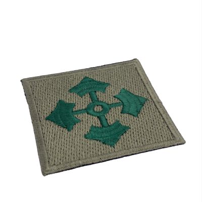 Hornbeam Militaria - Reproduction World War Two Era American/US Insignia, 4th Infantry Division Patch, Sew On, Oversized Variation