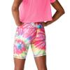 foco NFL Womens Tie Dye Bike Shorts - L view 2
