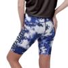 FOCO Baltimore Ravens NFL Womens Team Color Tie Dye Bike Shorts - M view 2
