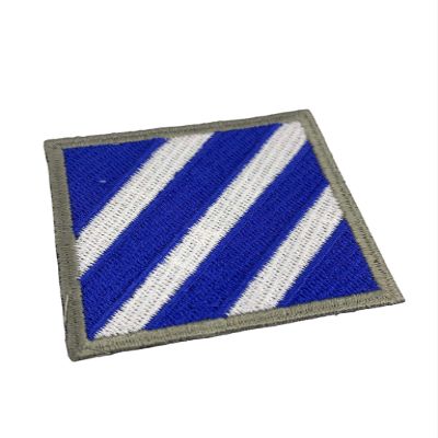Hornbeam Militaria - Reproduction World War Two Era American/US Insignia, 3rd Infantry Division Patch, Sew On