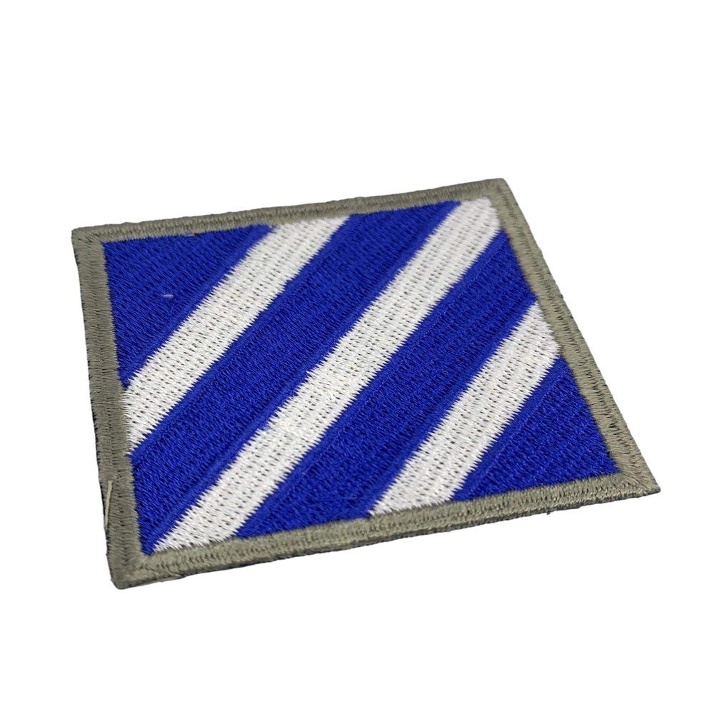Hornbeam Militaria - Reproduction World War Two Era American/US Insignia, 3rd Infantry Division Patch, Sew On