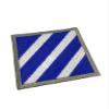 Hornbeam Militaria - Reproduction World War Two Era American/US Insignia, 3rd Infantry Division Patch, Sew On view 1