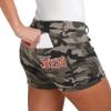 FOCO Denver Broncos Womens Clubhouse Camo Shorts - 10 view 2