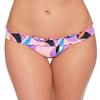 Salt + Cove Womens Juniors Kaleidescope Hipster Smocked Swim Bottom Separates (Multi, Medium) view 1