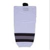 TW Ice Hockey Socks Youth to adult (White/Black 004, 26 inch) view 2