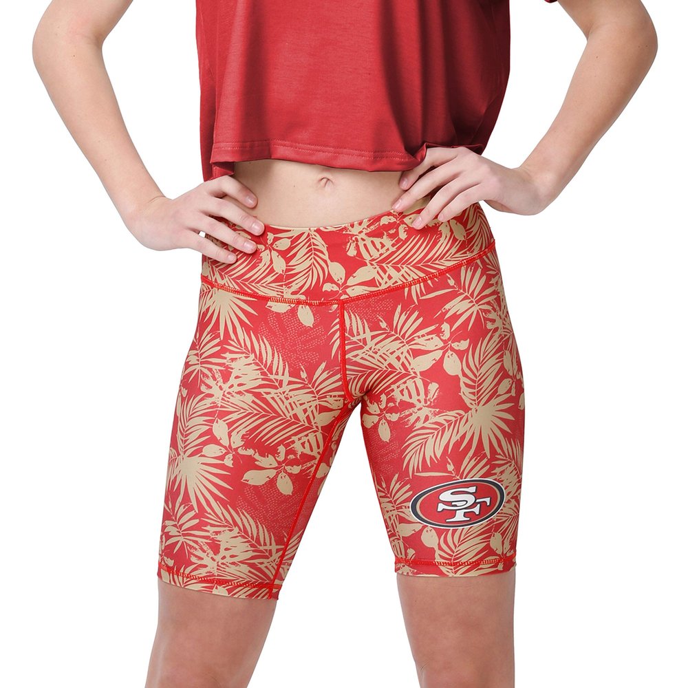foco NFL Womens Floral Bike Shorts - XL