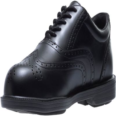 Hush Puppies Professionals, Men's, Black, Steel Toe, EH, Wing Tip Oxford (6.5 E)