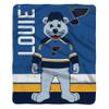 Sleep Squad St. Louis Blues Louie 60 x 80 Rachel Plush Blanket A NHL Mascot Super-Soft Throw view 2