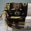 Sleep Squad Boston Bruins Blades 60 x 80 Rachel Plush Blanket A NHL Mascot Super-Soft Throw view 1