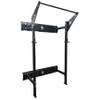 F&F Fitness Compact Power Rack With Pull Up Bar - Heavy Duty Garage Home Gym Rig for Crossfit, Weight Training, and Weight Lifting - Manufactured in the USA view 1