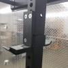 F&F Fitness Compact Power Rack With Pull Up Bar - Heavy Duty Garage Home Gym Rig for Crossfit, Weight Training, and Weight Lifting - Manufactured in the USA view 4