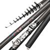Carbon Fiber 2.7m 3.6m 4.5m 5.4m 6.3m Rock Fishing Rod Telescopic Portable Carp Rods Travel Ultralight Feeder Spinning Rod Boat Sea (Length : 5.4 m) view 1
