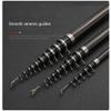 Carbon Fiber 2.7m 3.6m 4.5m 5.4m 6.3m Rock Fishing Rod Telescopic Portable Carp Rods Travel Ultralight Feeder Spinning Rod Boat Sea (Length : 5.4 m) view 4