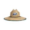 FOCO Mens Nfl Team Logo Floral Lifeguard Beach Sun Straw Hat, Team Logo view 2