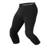 Unlimit for 4-16 yrs, Youth Basketball Pants with Knee Pads, 3/4 Capri Compression Pants for Boys. (Black, XS: for 4-5 yrs) view 1