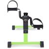 ZXFF Folding Pedal Exerciser, Portable Mini Exercise Bike with Adjustable Hand and Foot Training Resistance, with LCD Display (Color : Green) view 3