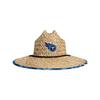 FOCO mens Nfl Team Logo Floral Sun Straw Hat, Team Logo, One Size US view 2