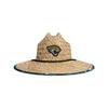 FOCO mens Nfl Team Logo Floral Sun Straw Hat, Team Logo, One Size US view 2