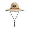 FOCO mens Nfl Team Logo Floral Sun Straw Hat, Team Logo, One Size US view 4