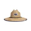 FOCO mens Nfl Team Logo Floral Sun Straw Hat, Team Logo, One Size US view 2