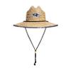 FOCO mens Nfl Team Logo Floral Sun Straw Hat, Team Logo, One Size US view 4