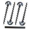 Red Suricata Ground Anchor Screws - Ultra Strong Sun Shade Canopy Tent All Terrain Tarp Stakes (4 Pack) view 1