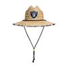 FOCO unisex adult Nfl Team Logo Floral Sun Straw Hat, Team Logo, One Size US view 4