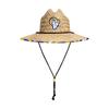 FOCO mens Nfl Team Logo Floral Sun Straw Hat, Team Logo, One Size US view 4